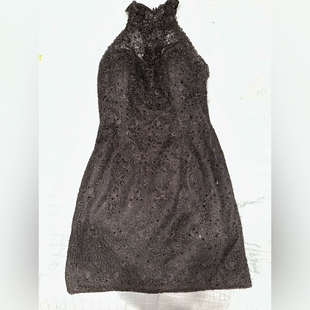 Formal - homecoming Alyce Paris  dress Sz 4 black